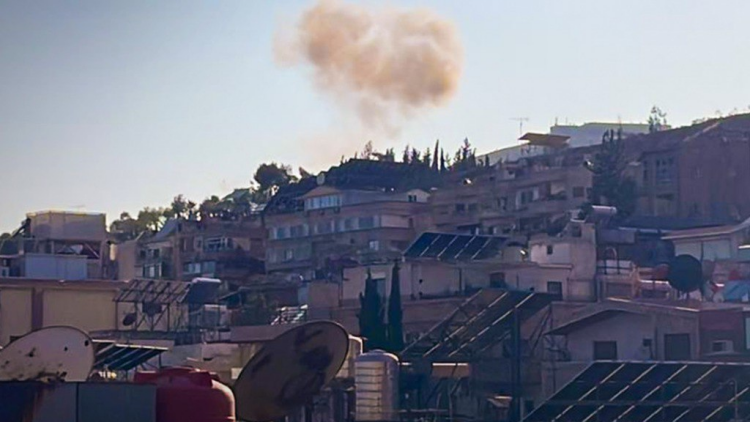 敘利亞首都大馬士革爆炸 據(jù)稱為戰(zhàn)爭遺留物導(dǎo)致