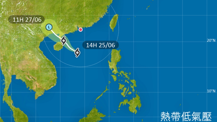 天文臺發(fā)出一號戒備信號 會在今日維持