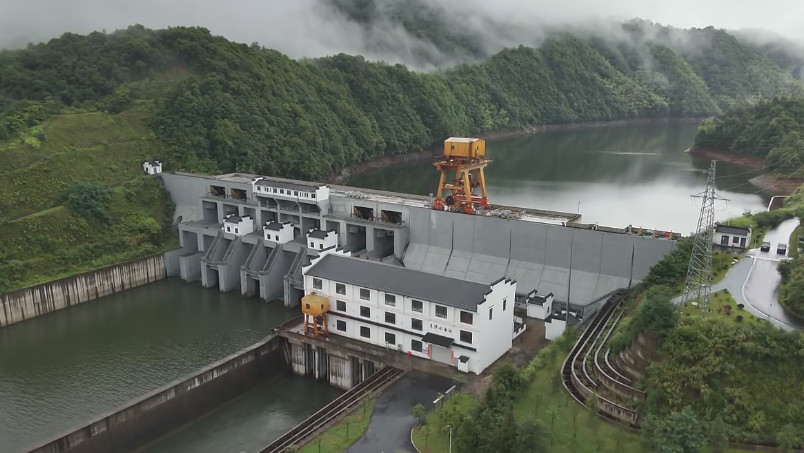 皖休寧月潭水庫(kù)：多管齊下 築牢防災(zāi)減災(zāi)「安全堤」