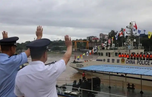 第154次中老緬泰湄公河聯(lián)合巡邏執(zhí)法行動(dòng)啟動(dòng) 