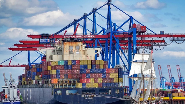 關(guān)稅戰(zhàn)疊加低水位 歐洲港口遭遇疫情以來最嚴重擁堵！