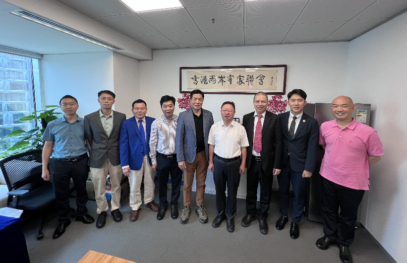 徐佑剛一行與香港兩岸客家聯(lián)會(huì)座談交流