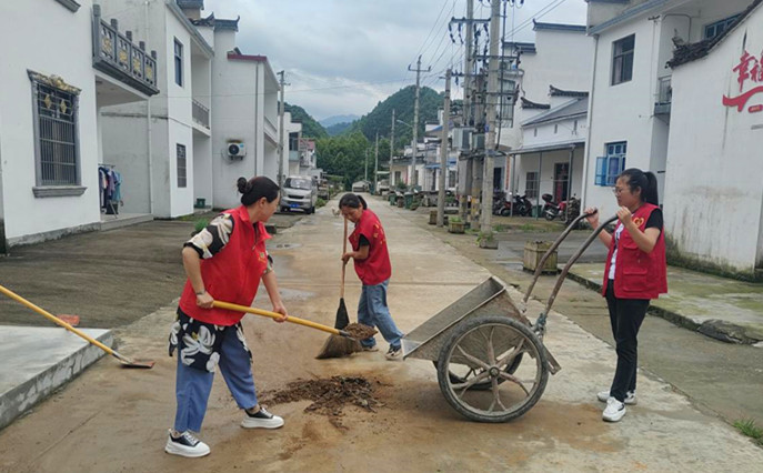 皖黟縣宏潭：「網(wǎng)格藍」推動基層治理新效能