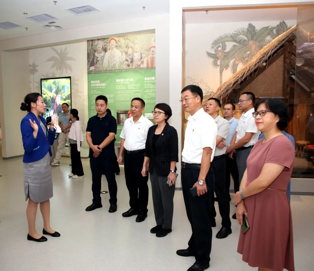 海南省委統(tǒng)戰(zhàn)部開(kāi)展「非遺傳承映初心」主題黨日活動(dòng)