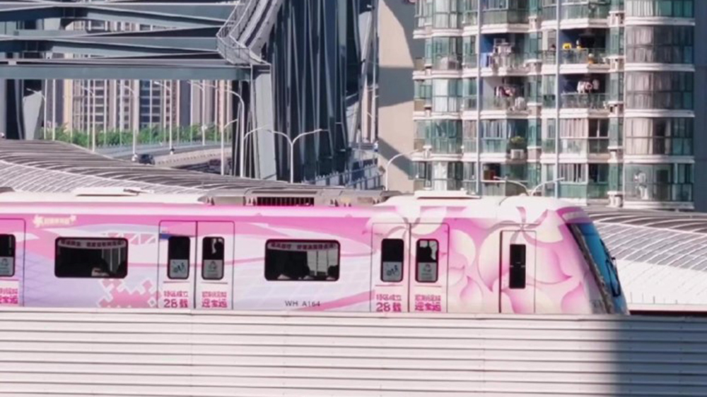 有片｜慶祝香港回歸祖國28周年，武漢「紫荊專列」正式發(fā)車