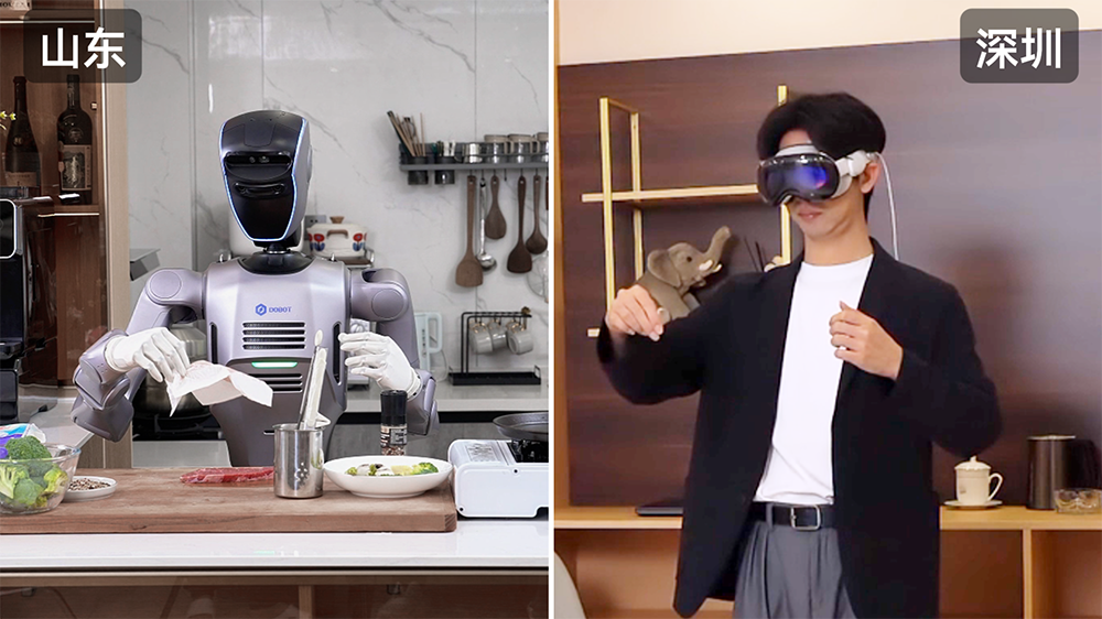 1800 公里外煎牛排！越疆機(jī)械人讓「阿凡達(dá)」走進(jìn)廚房