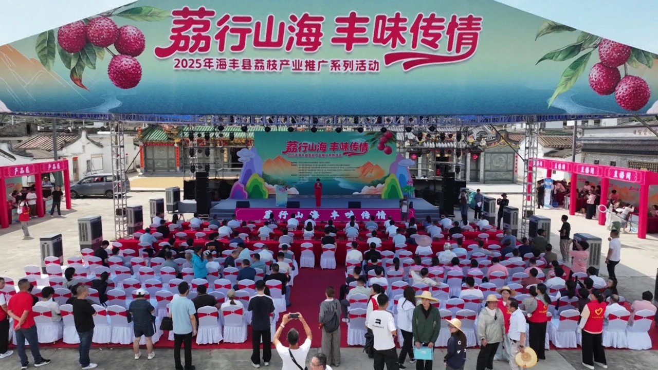 汕尾海豐舉辦「荔行山?！へS味傳情」荔枝產(chǎn)業(yè)推介會