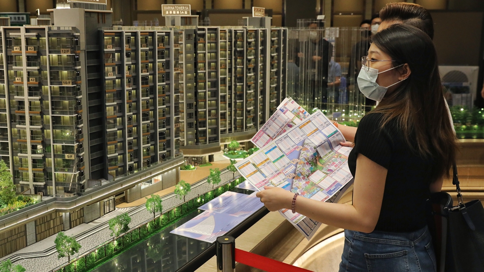 6月樓宇買賣合約7271份 按年升38.6%