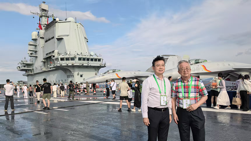 有片｜山東艦訪港 歷史學者劉蜀永：強國夢逐步實現(xiàn)