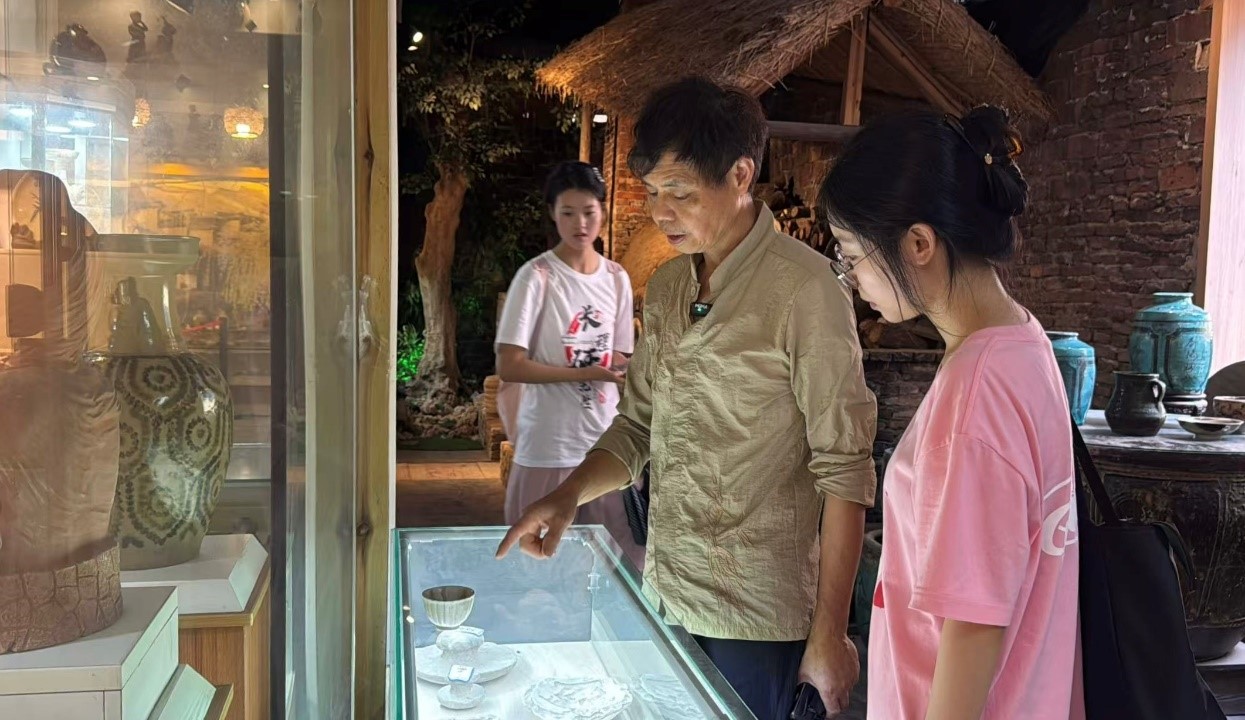 長沙理工大學(xué)暑期實踐團解鎖銅官窯的「傳承密碼」