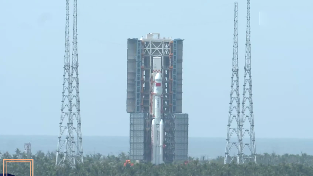 天舟九號船箭組合體轉運至發(fā)射區(qū) 將於近日擇機發(fā)射