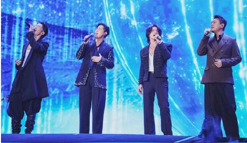 有片丨回憶拉滿(mǎn)！F4 時(shí)隔12年再聚首 與五月天合唱《流星雨》