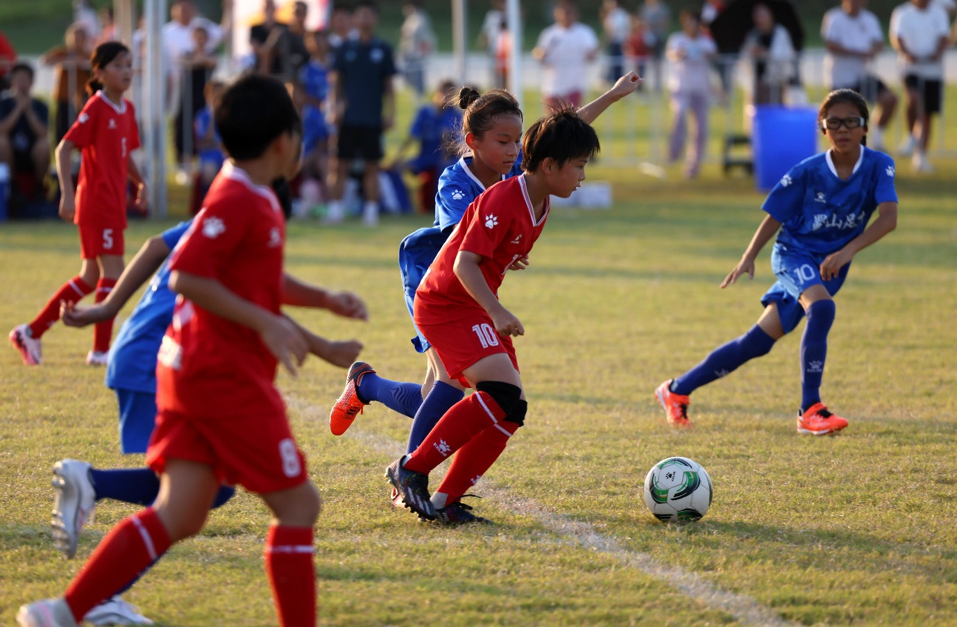 合肥少年綠茵逐夢 聯(lián)賽落幕雙冠閃耀