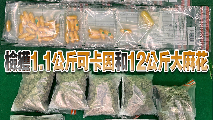 海關(guān)機(jī)場(chǎng)偵破2宗旅客販毒案 拘捕3名女子 檢值350萬(wàn)元毒品