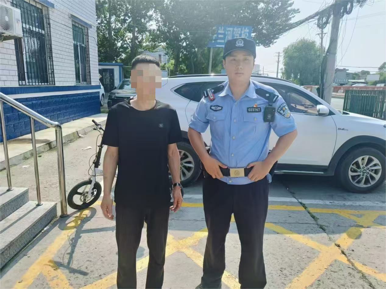 循跡暖心 冰城公安溫情救助護(hù)歸途