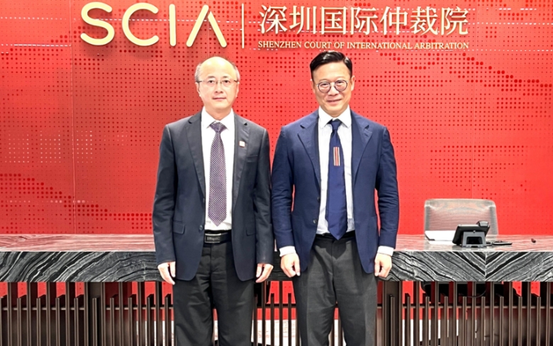 張國鈞晤深圳國際仲裁院院長 探討兩地體育爭議解決領(lǐng)域發(fā)展和協(xié)作
