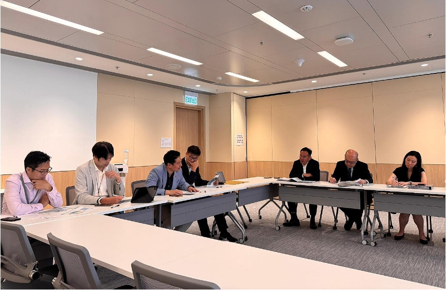 民建聯(lián)晤發(fā)展局交流龍屯門西及龍鼓灘發(fā)展規(guī)劃