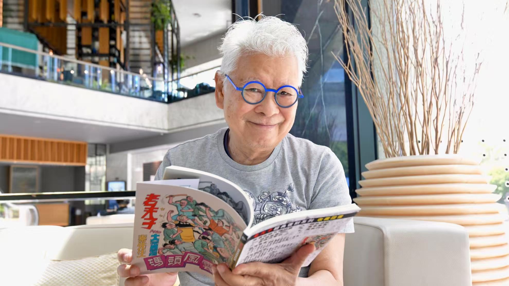 有片丨漫畫家王澤：美國(guó)讀者憑《老夫子》維繫兩代情