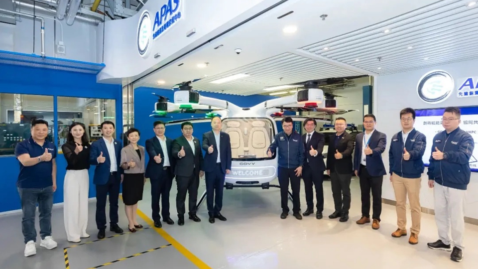 廣汽高域飛行汽車GOVY AirCab首臺(tái)樣機(jī)香港交付 料明年下半年量產(chǎn)