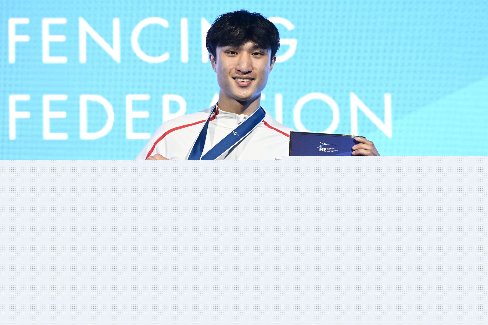 劍擊世界冠軍蔡俊彥凱旋 冀全運(yùn)會(huì)個(gè)人賽晉身八強(qiáng)