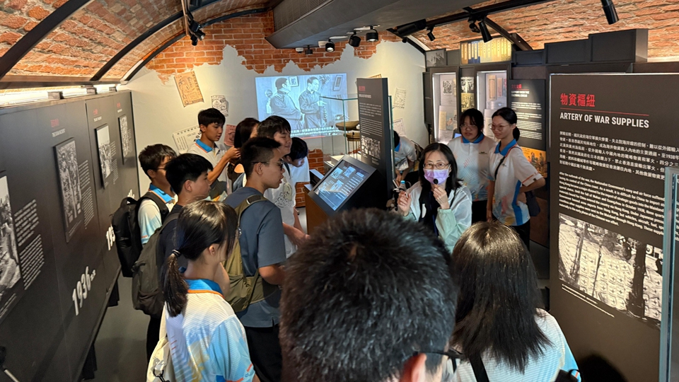 懲教署Captain Gor同學(xué)會(huì)參與多項(xiàng)暑期活動(dòng) 了解香港抗戰(zhàn)歷史