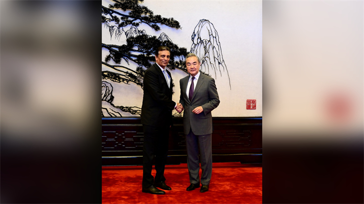 王毅會見美中貿(mào)易全國委員會董事會代表團(tuán)