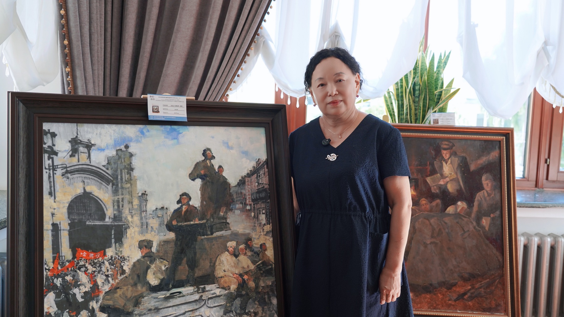 李海英：以畫筆為刃 解碼抗聯(lián)精神圖譜