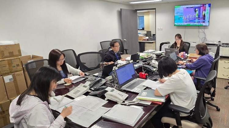 沙田下城門水塘水位達(dá)警戒線  民政事務(wù)總署籲市民密切留意