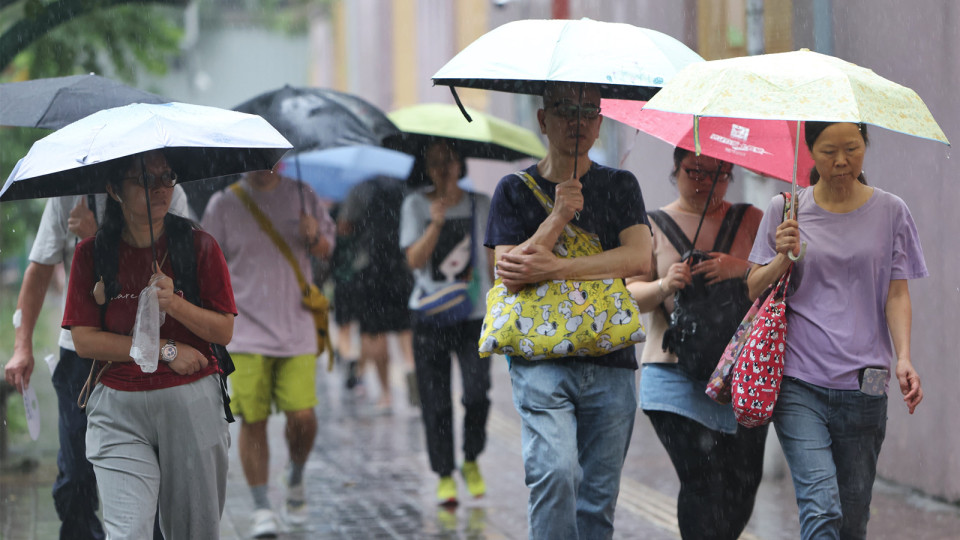 天文臺取消黃色暴雨警告信號