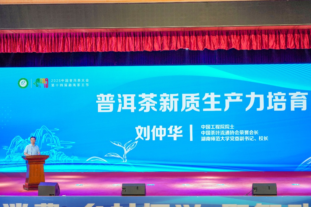 劉仲華院士勐海開講：新質(zhì)生產(chǎn)力「喚醒」千年古茶