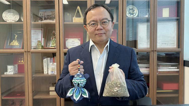 中醫(yī)師陳永光教防基孔肯雅熱：驅(qū)蚊中藥香包 避免蚊子叮咬