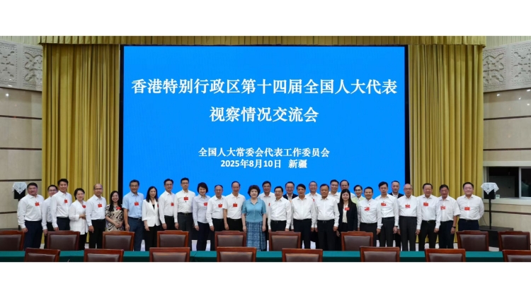 港區(qū)全國人大代表結(jié)束新疆視察 力推新港合作共繪「天山明月」與「東方明珠」交輝新圖景