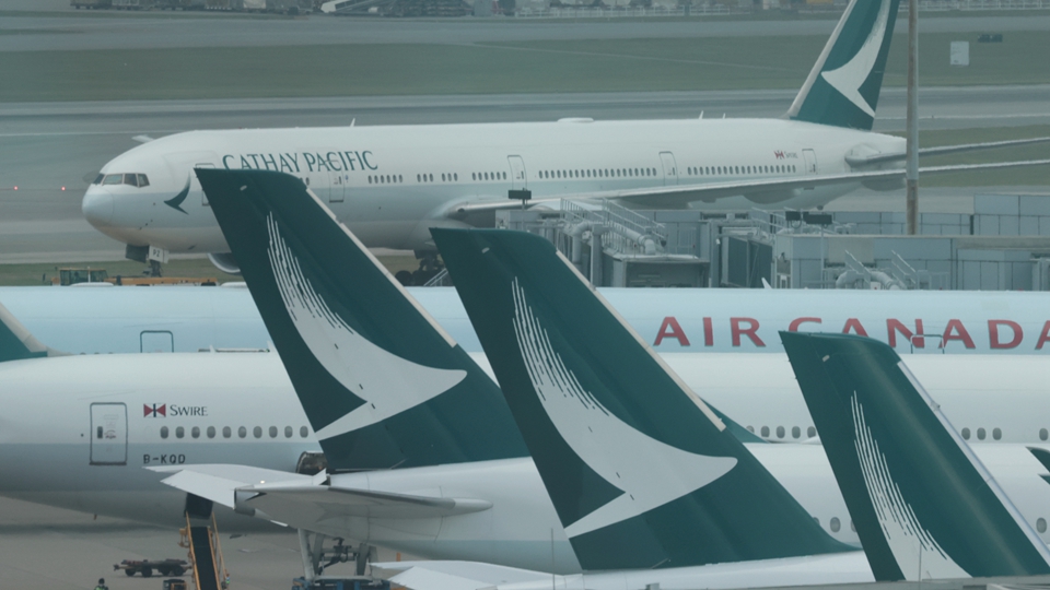 國(guó)泰航空：受極端天氣影響 取消今明22班航班