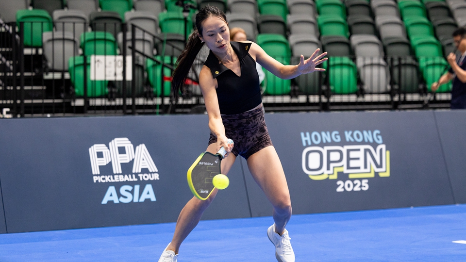 職業(yè)匹克球巡迴賽香港站 陳詠悠林映雪攜手出線正賽