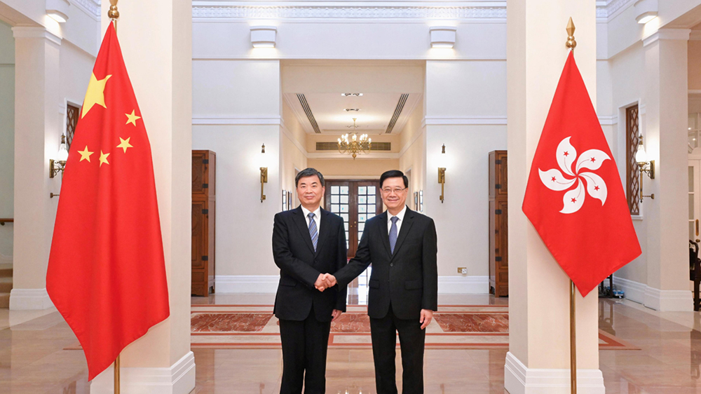 閩港攜手共謀發(fā)展，李家超與周祖翼會面深化科研合作