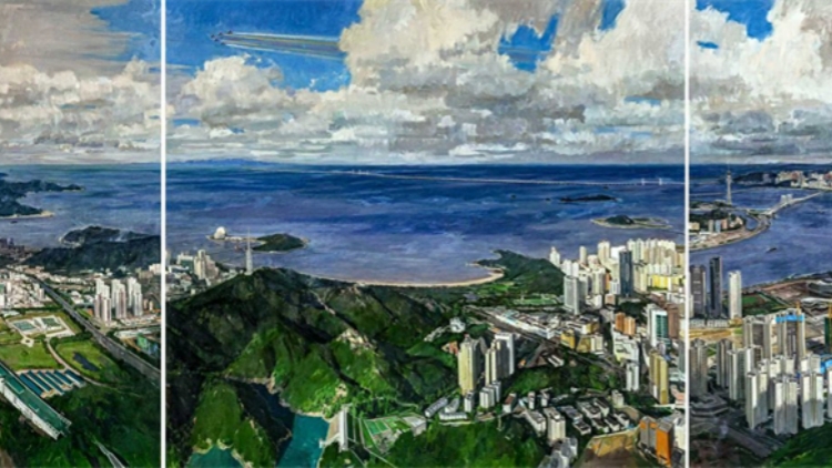 這些美術(shù)書法攝影作品「定格」珠海經(jīng)濟(jì)特區(qū)45年