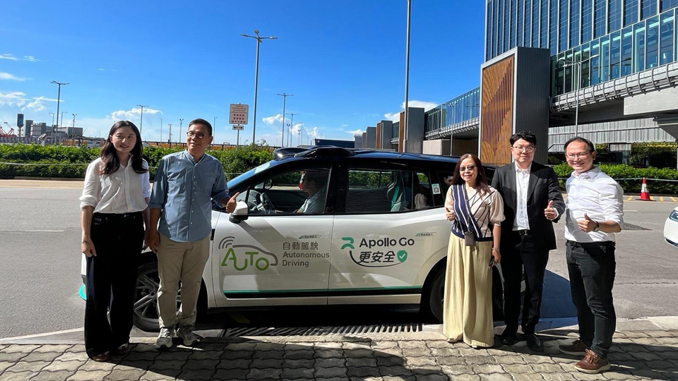 民建聯(lián)前往航天城體驗(yàn)自動(dòng)駕駛車輛 冀逐步推廣至公眾