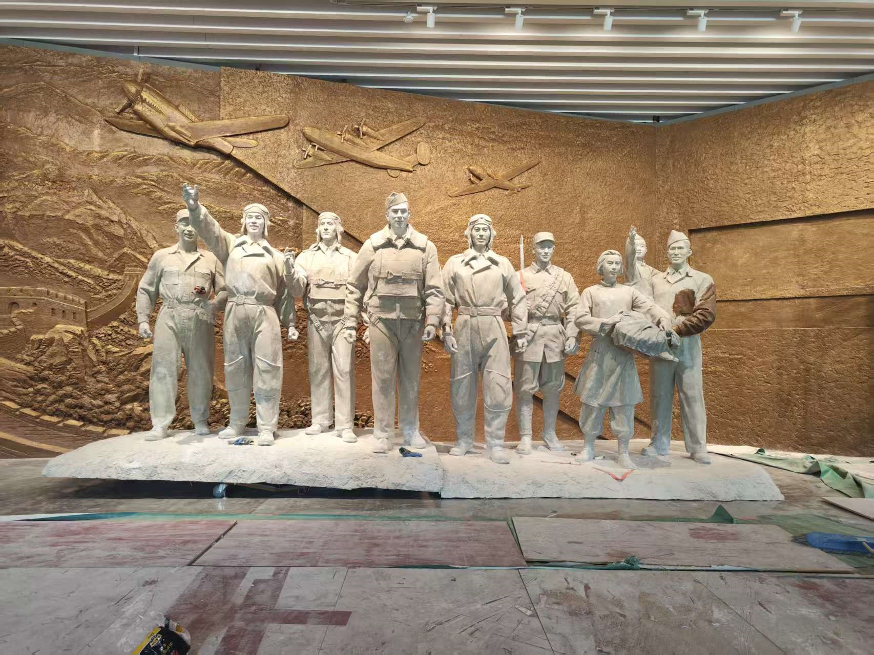 廣西柳州飛虎隊(duì)常設(shè)展覽預(yù)計(jì)9月上旬正式對(duì)外開放