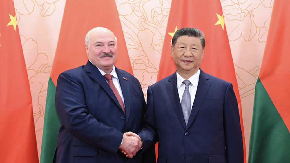 上合組織天津峰會｜習近平會見白俄羅斯總統(tǒng)盧卡申科