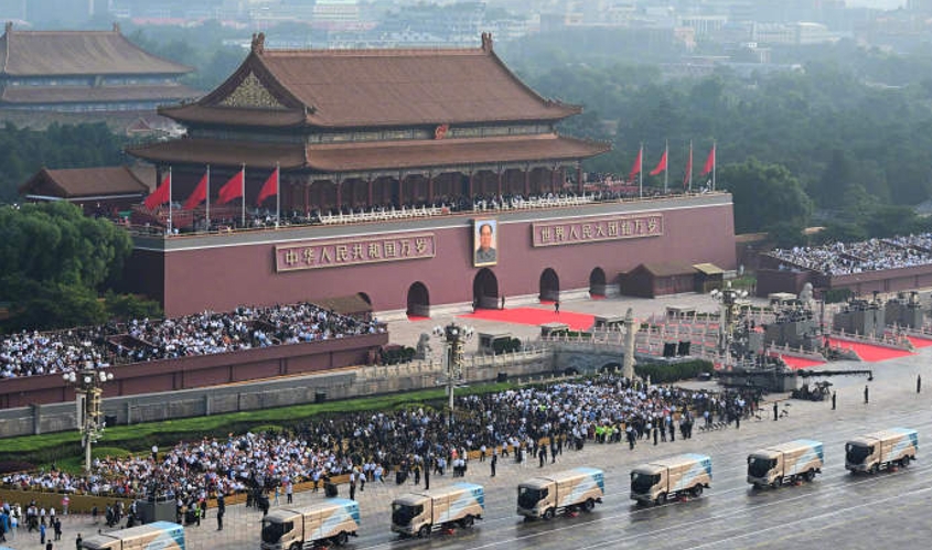 習(xí)主席九三閱兵重要講話，一圖速覽