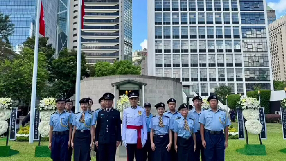 有片 | 民安隊(duì)參與抗戰(zhàn)勝利80周年紀(jì)念儀式 緬懷先烈強(qiáng)化愛(ài)國(guó)情懷