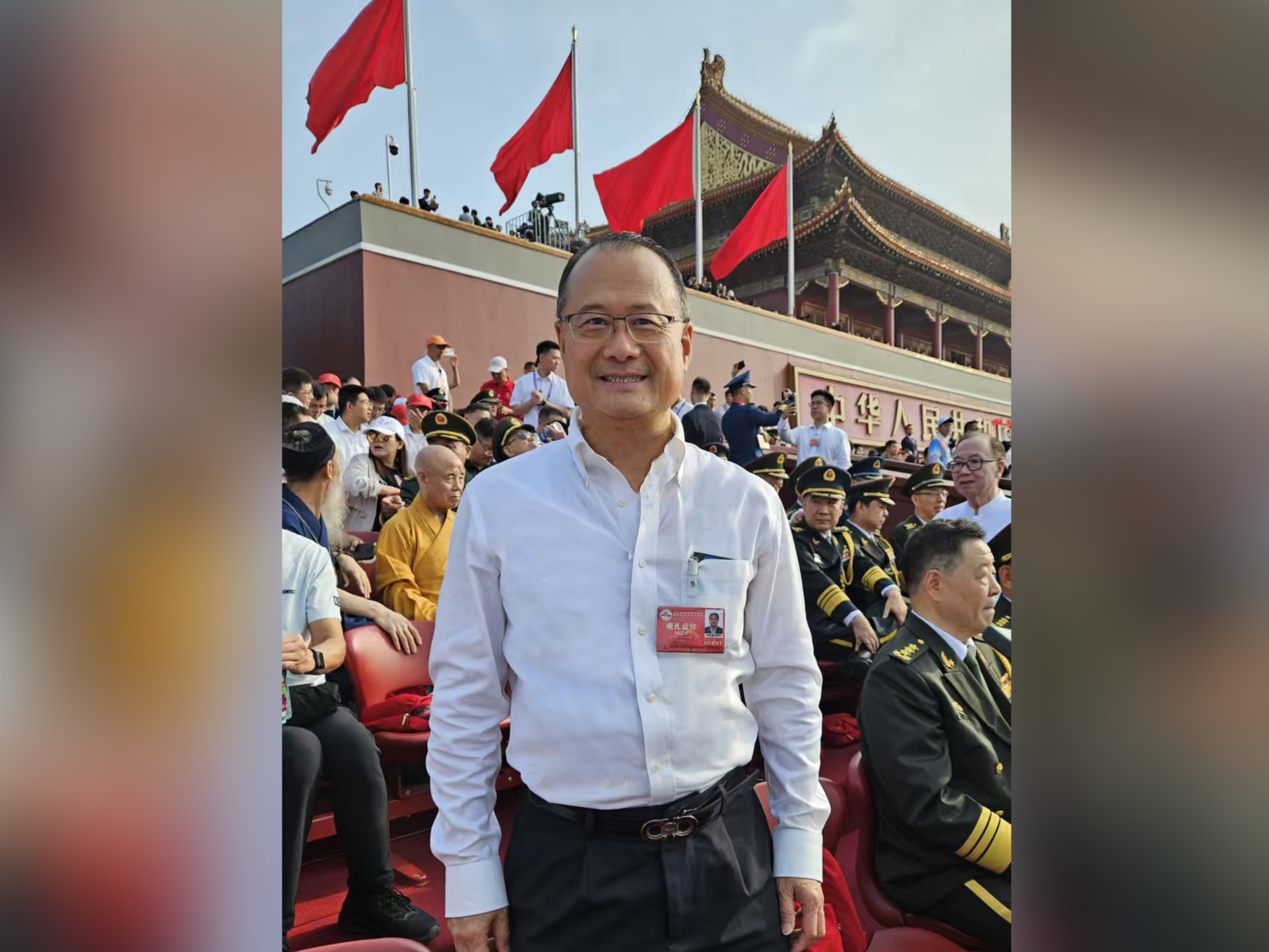 中總首長(zhǎng)出席抗戰(zhàn)勝利80周年閱兵儀式