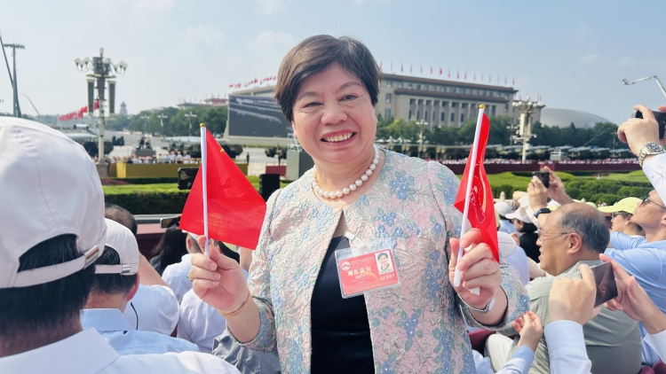 顏寶鈴：銘記抗戰(zhàn)歷史，砥礪復興力量