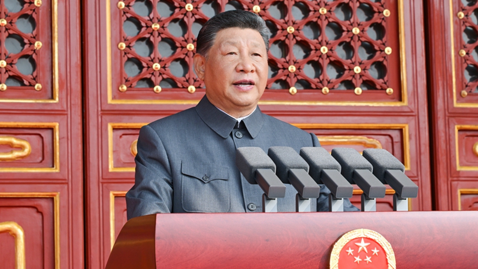 紀(jì)念抗戰(zhàn)勝利80周年大會(huì)隆重舉行 習(xí)近平發(fā)表重要講話並檢閱受閱部隊(duì)