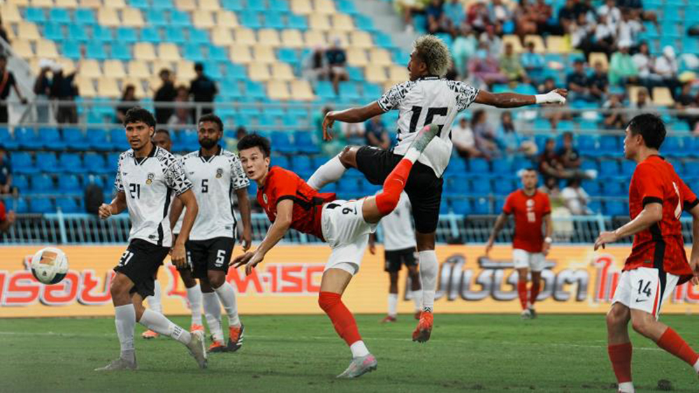 余在言祖連奴各中兩元 港足8:0大炒斐濟(jì)泰王盃得季軍