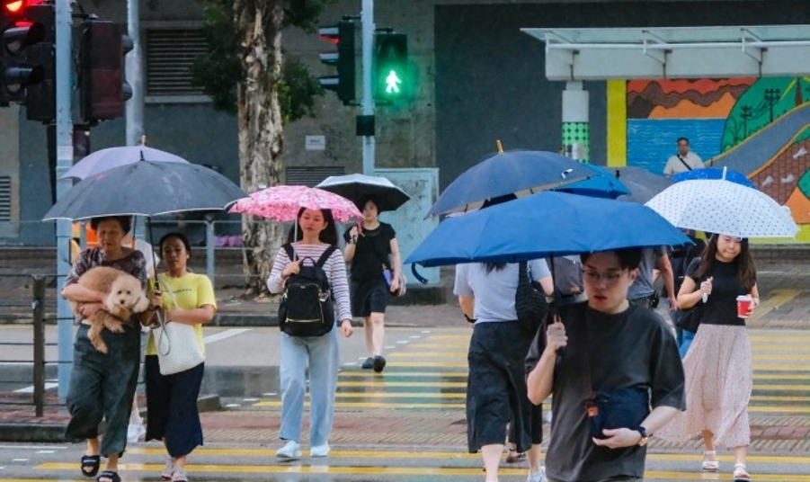 天文臺：取消黃色暴雨警告信號