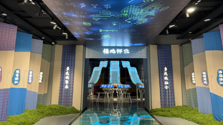 科技賦能懷化五溪非遺園  全國影響力媒體大咖激讚：好玩到出圈！