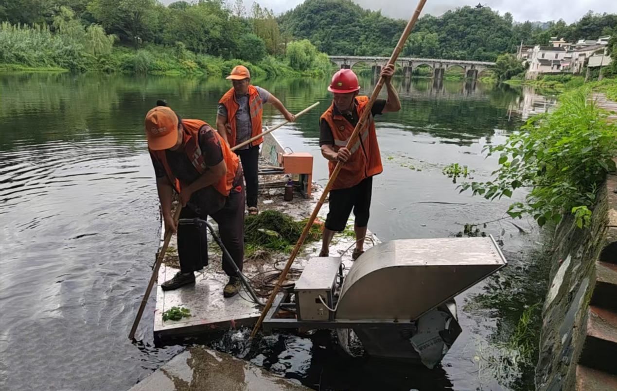皖黟縣漁亭鎮(zhèn)：水清岸綠皆是景 人水和諧幸福來