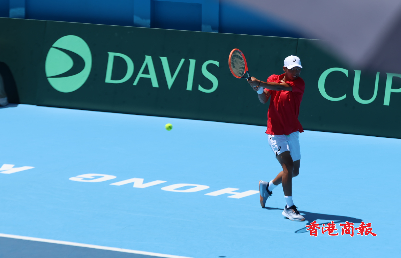 有片丨臺維斯盃維園開打 球迷無懼酷熱支持 港隊(duì)烏茲別克打成1:1平手