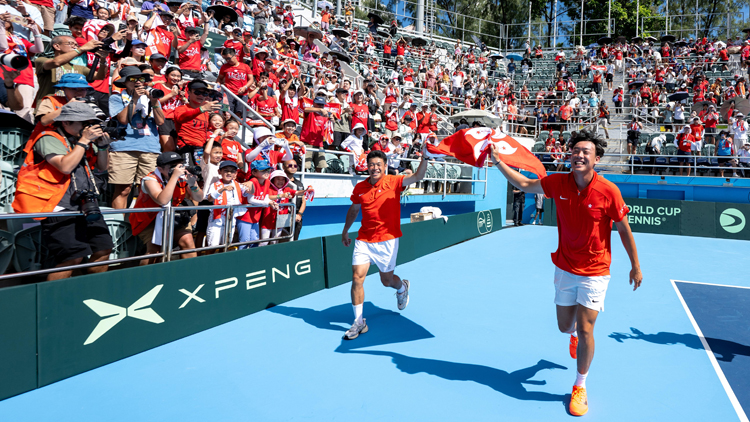 黃澤林領(lǐng)軍連贏兩場 港隊臺維斯盃3:1挫烏茲別克晉世界I組附加賽